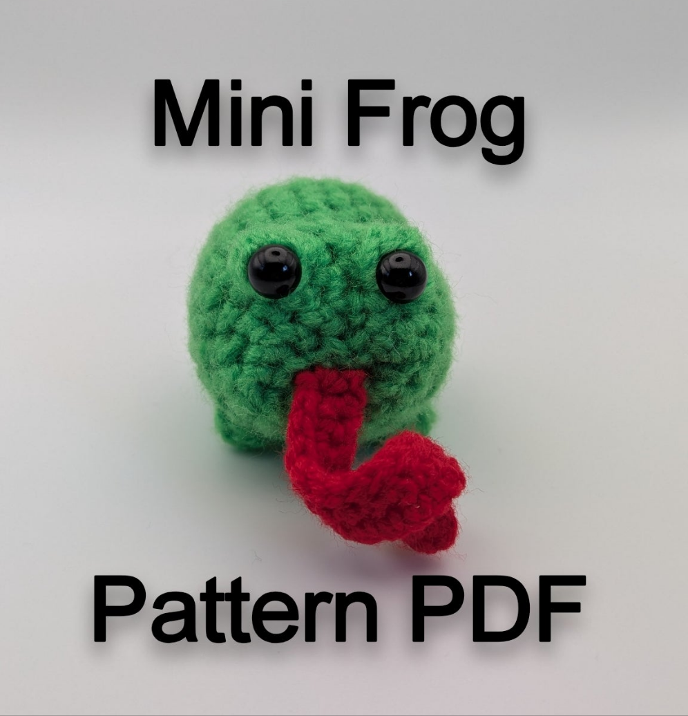 FREE PDF PATTERN Mini Frog
