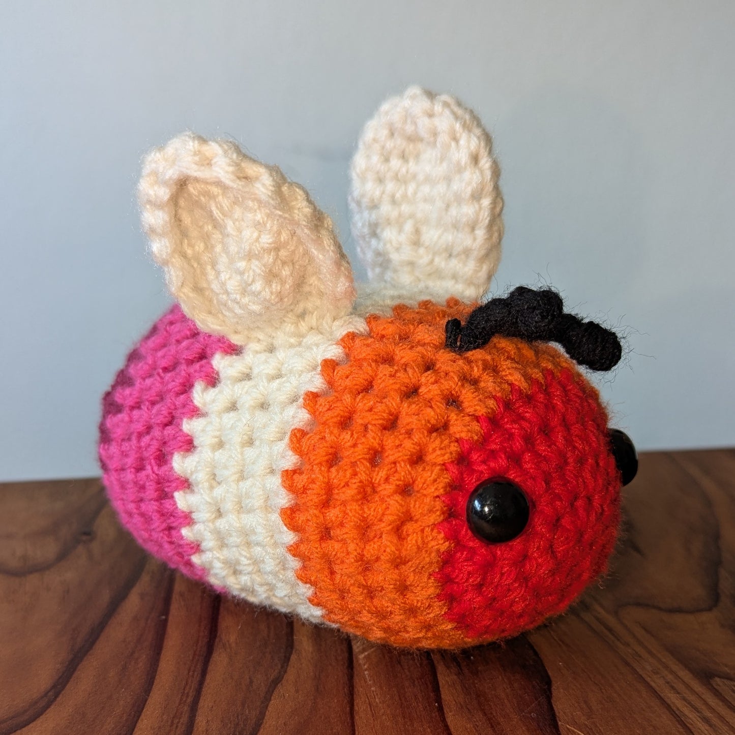 Crochet Lesbian Bee Amigurumi