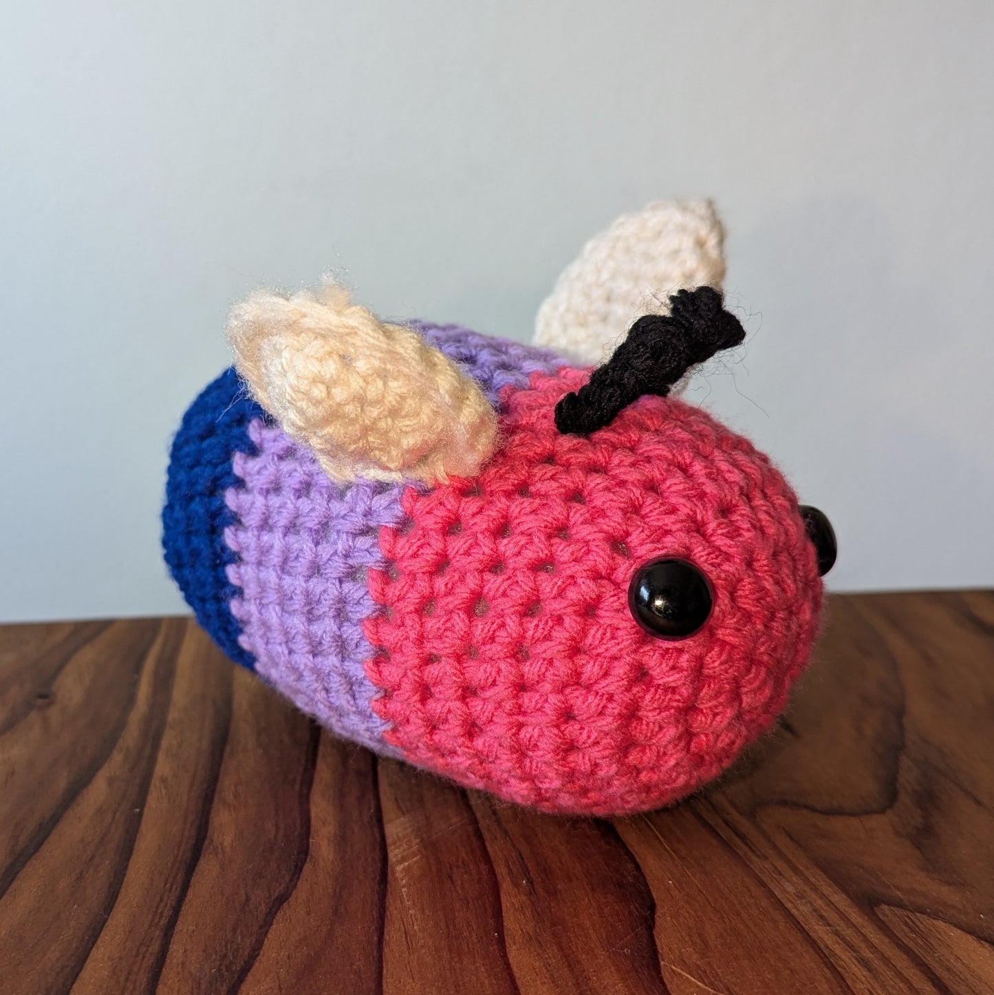 Crochet Bisexual Bee Amigurumi