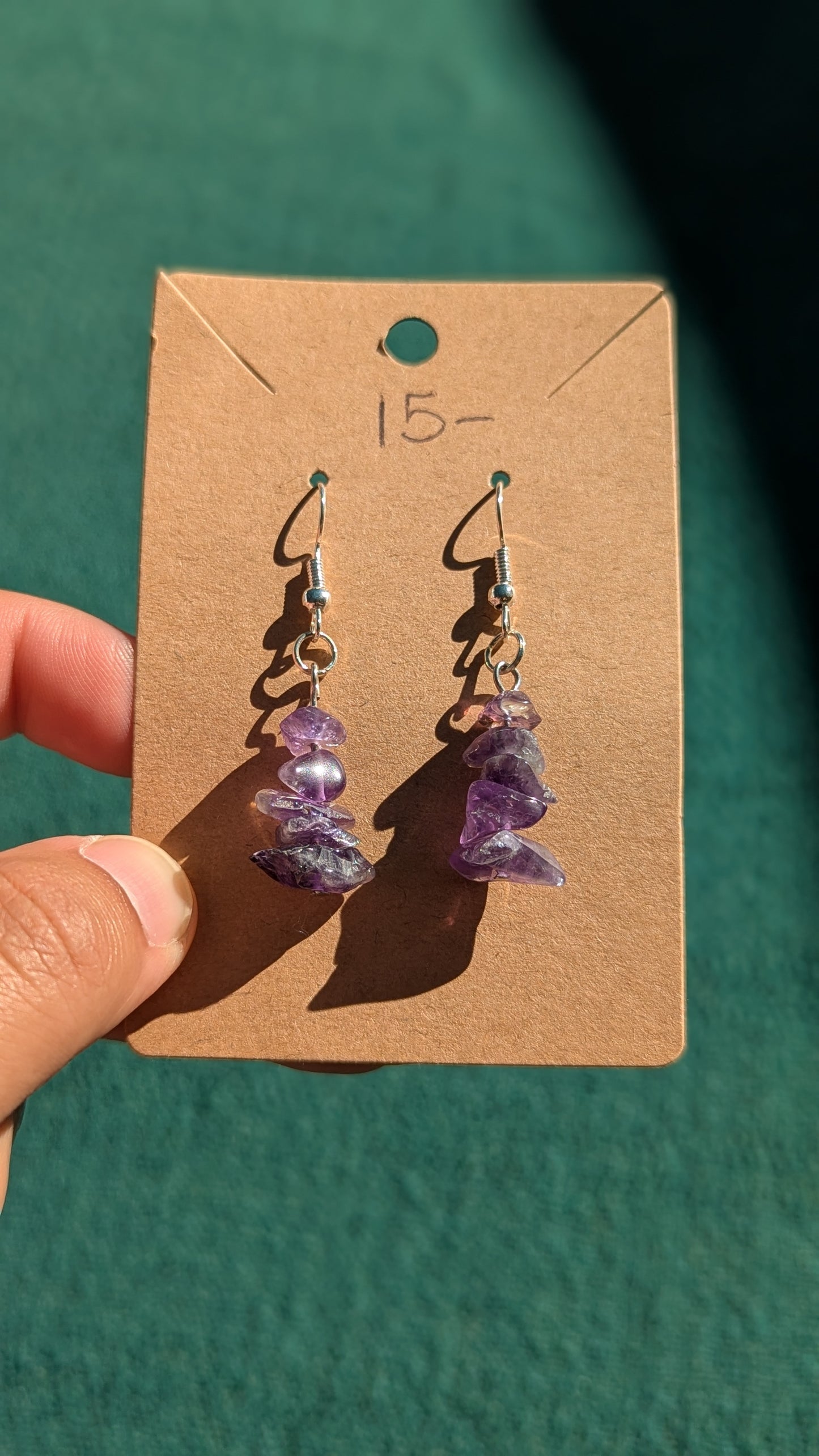 Semi-Precious Natural Stone Earrings