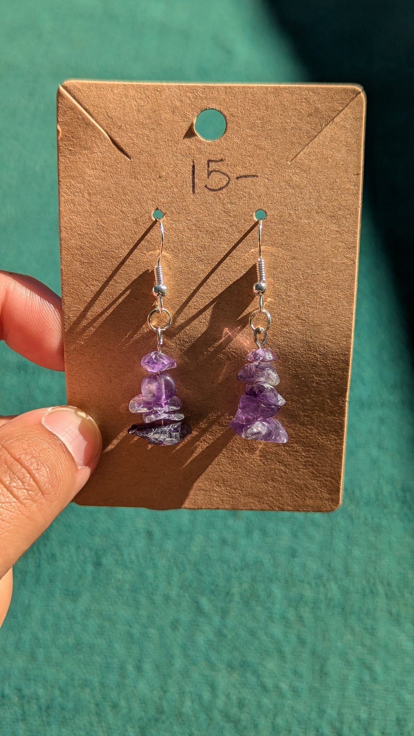 Semi-Precious Natural Stone Earrings