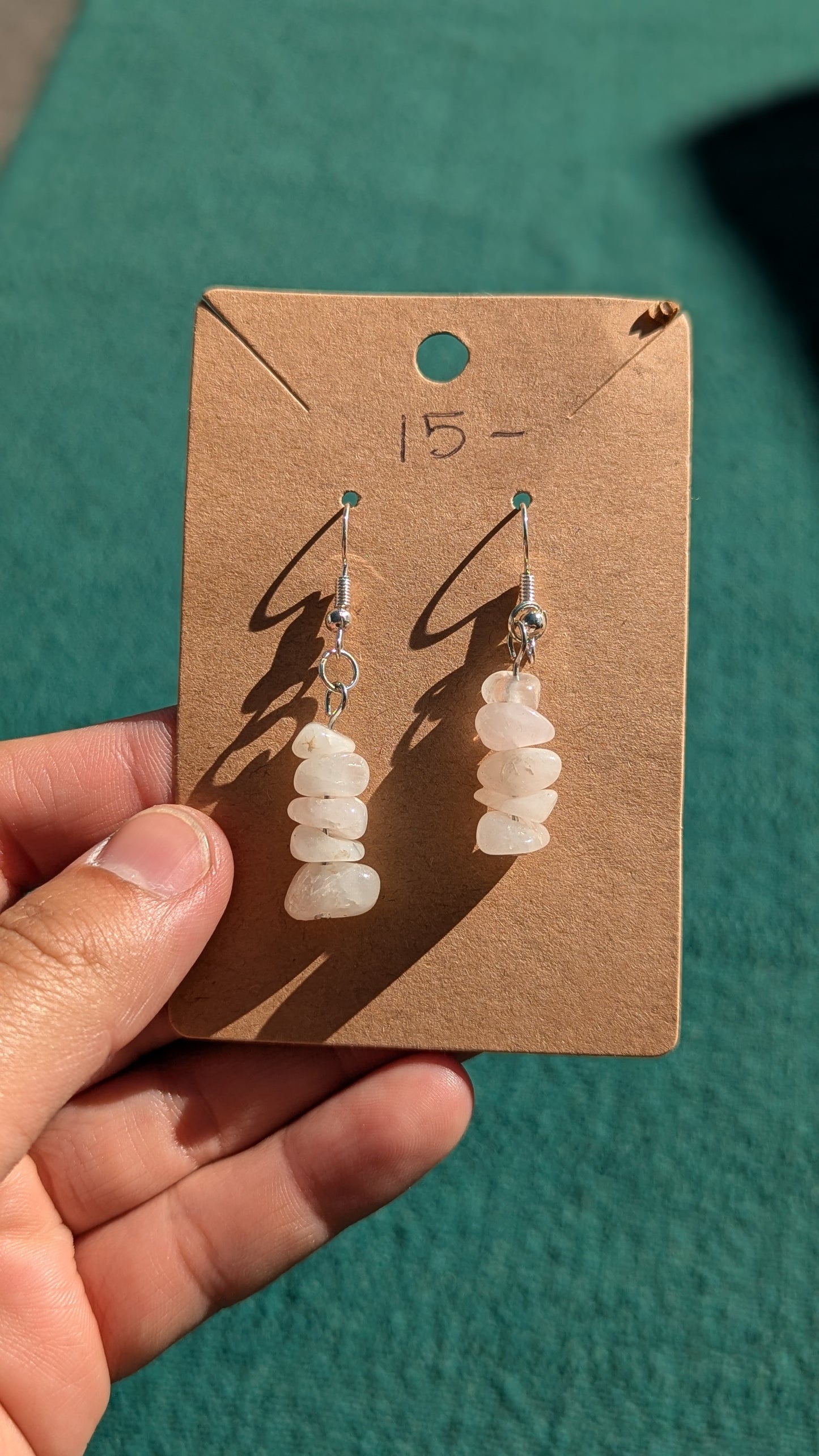 Semi-Precious Natural Stone Earrings
