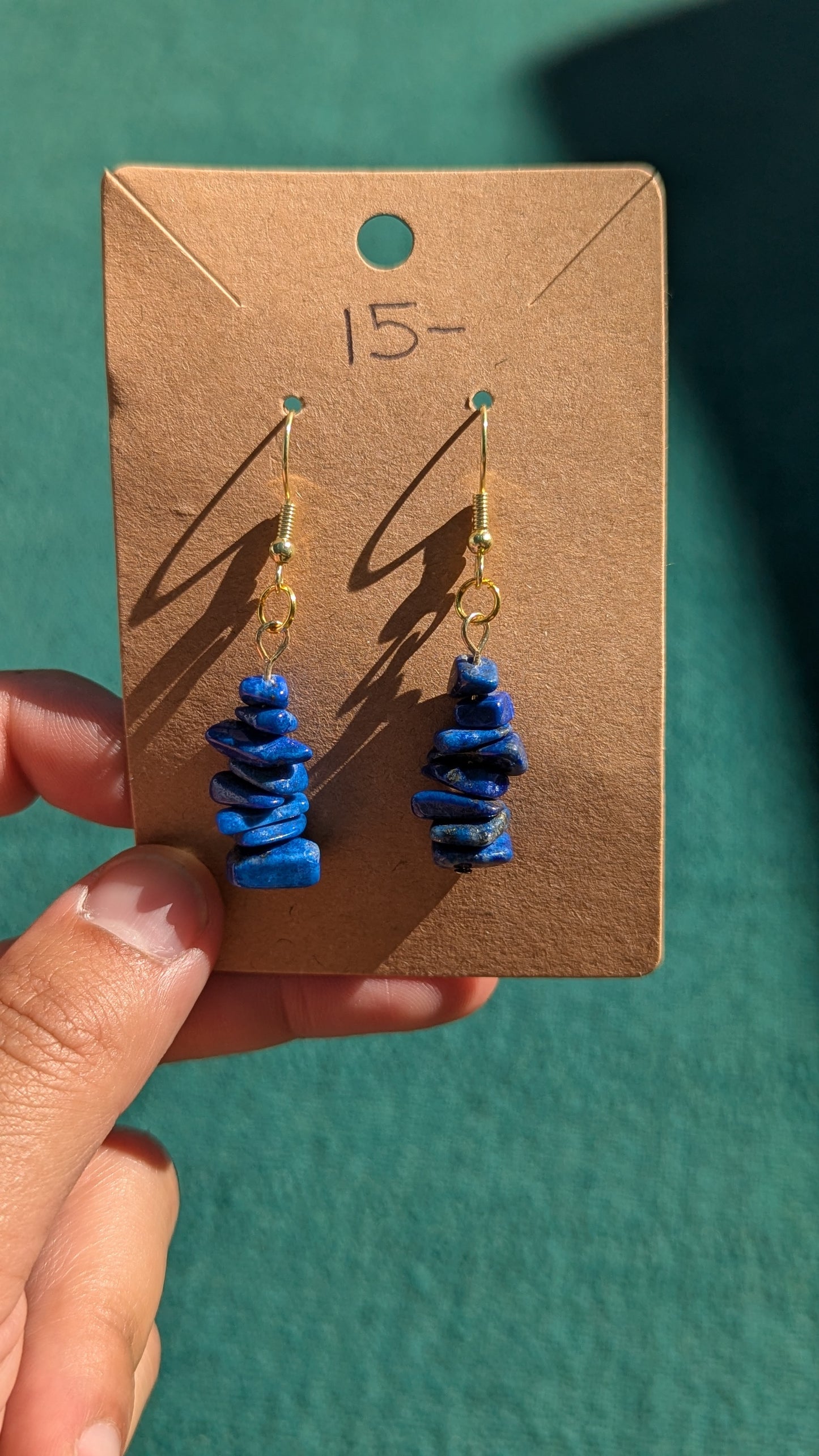 Semi-Precious Natural Stone Earrings