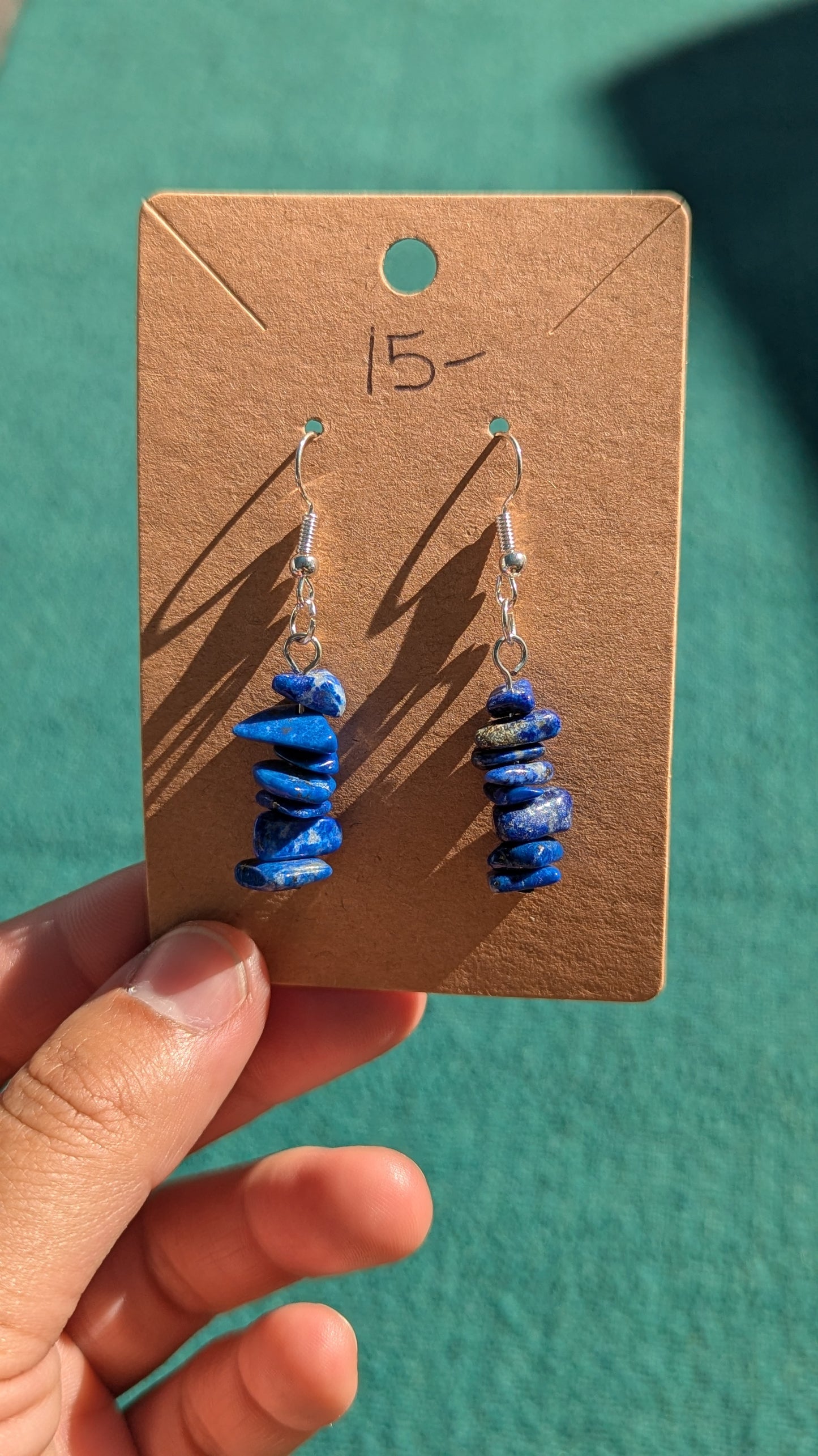 Semi-Precious Natural Stone Earrings